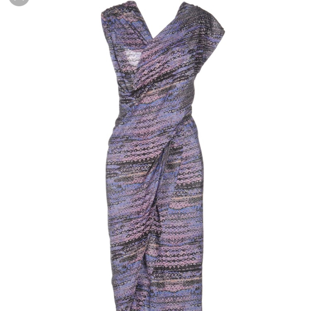 See by Chloè purple sheath dress